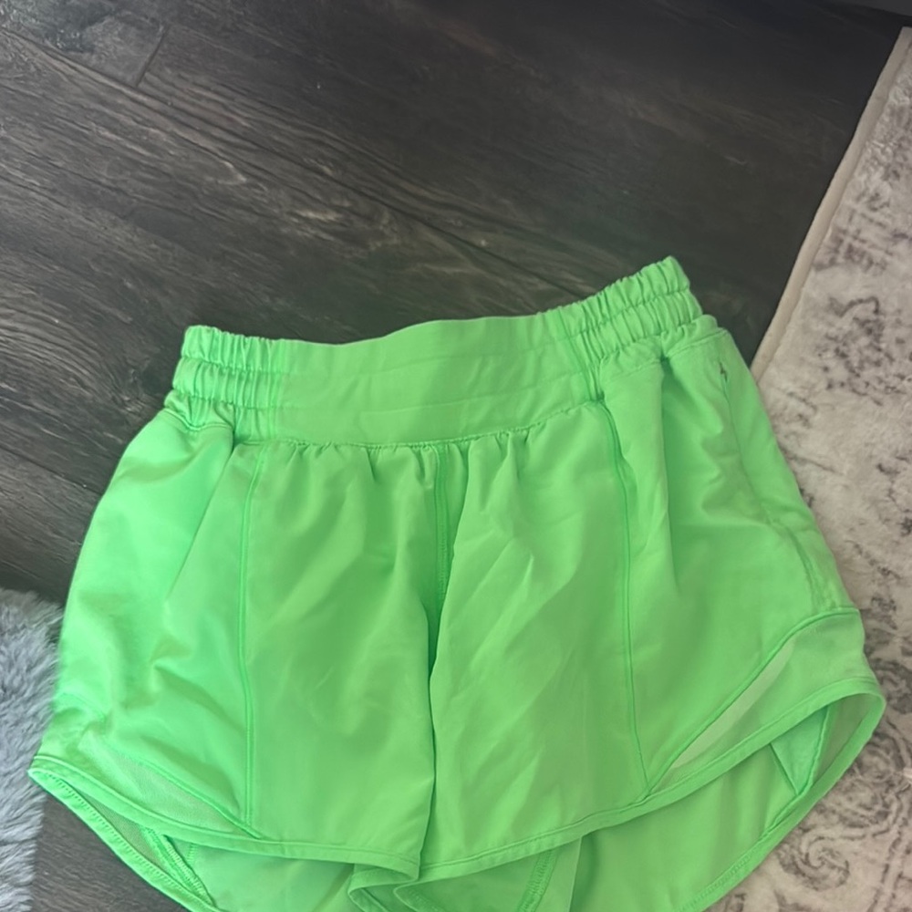 Pistachio Green Lululemon Shorts